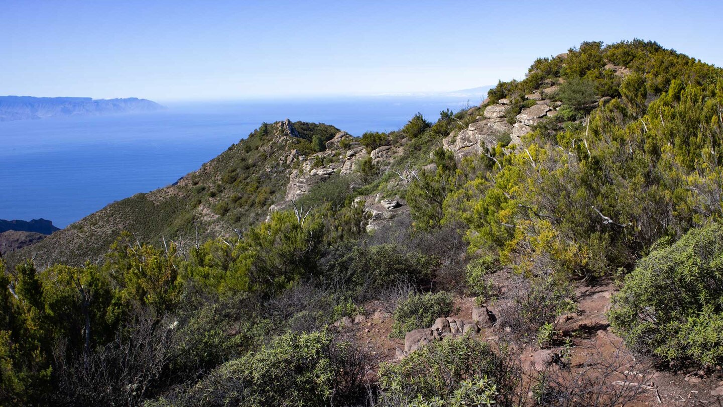 der Wanderweg PR TF-51 entlang der Cumbre de Bolico bietet traumhafte Ausblicke