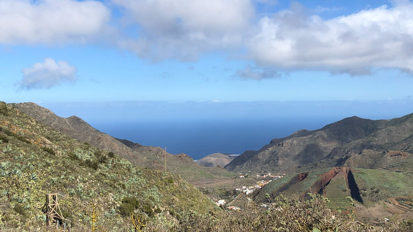 Abwanderung durchs Tal von El Palmar