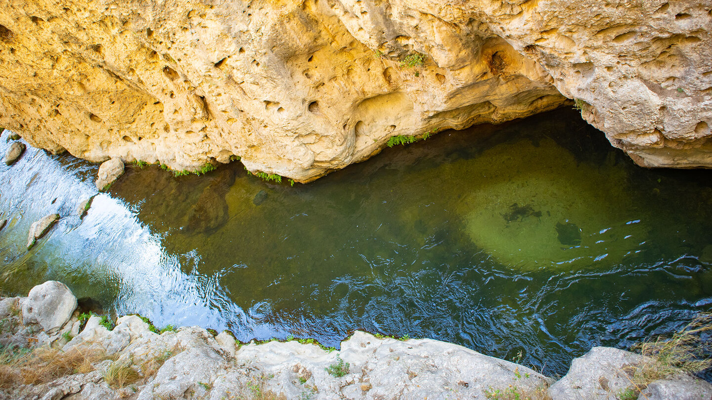 Engstelle der Schlucht des Río Castril