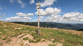 Wanderweg am Col du Schaeferthal