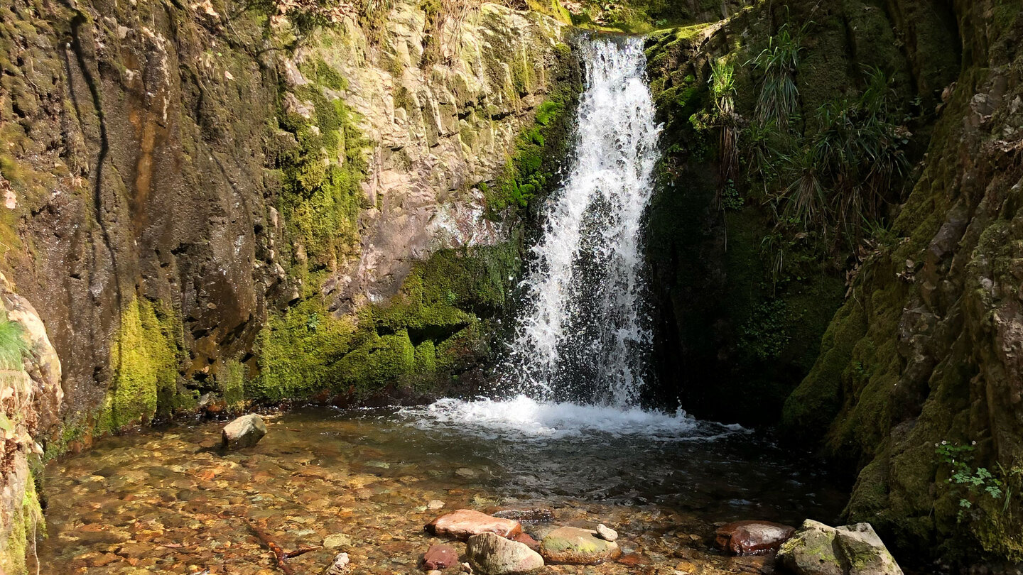 oberer Wasserfall am Gottschlägbach