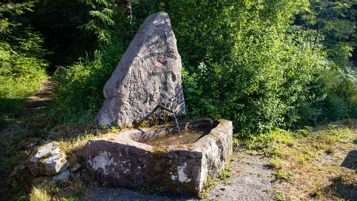 Brunnen am Wanderweg