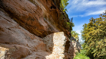 Aufstieg zur Ruine Waldeck