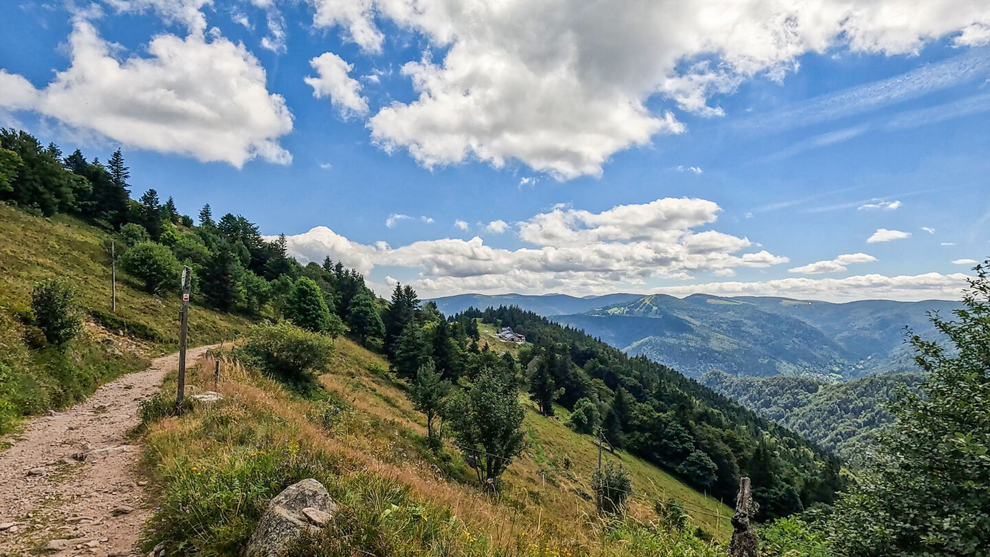 Wanderweg zur Ferme Auberge du Schiessroth