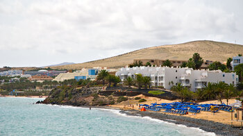 die Hotelanlagen in Costa Calma auf Fuerteventura