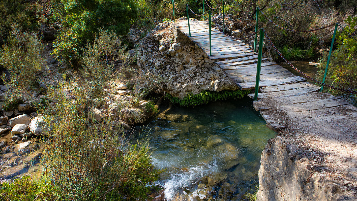 Brücke über den Río Borosa