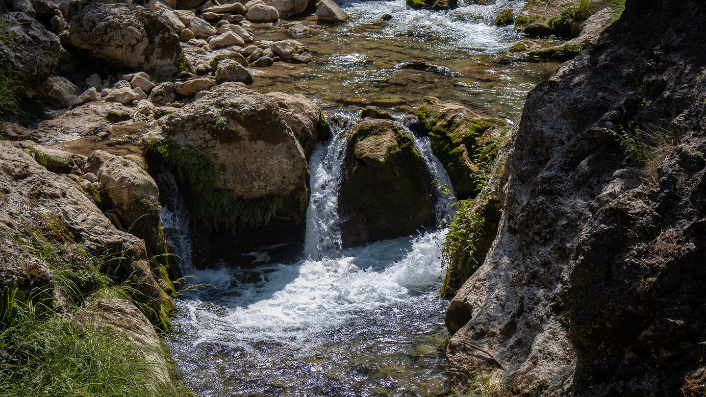 Kaskaden am Río Borosa