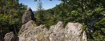 Felsspitze am Karlsruher Grat