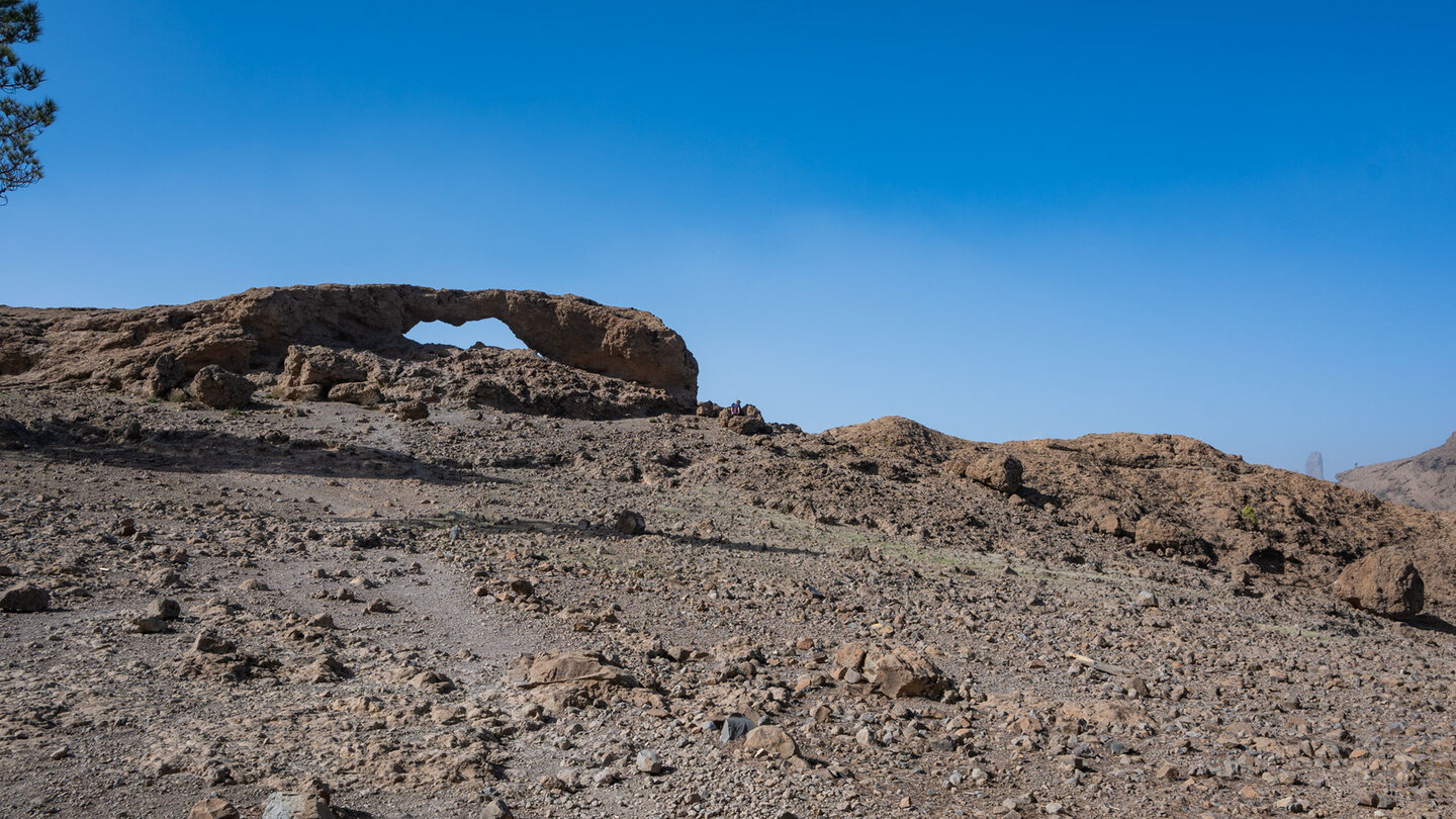 der Felsbogen Ventana del Nublo