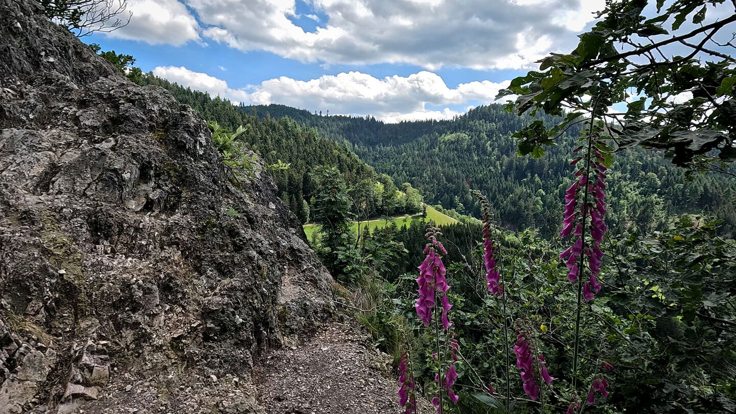 der Aussichtspunkt Herrenschrofen