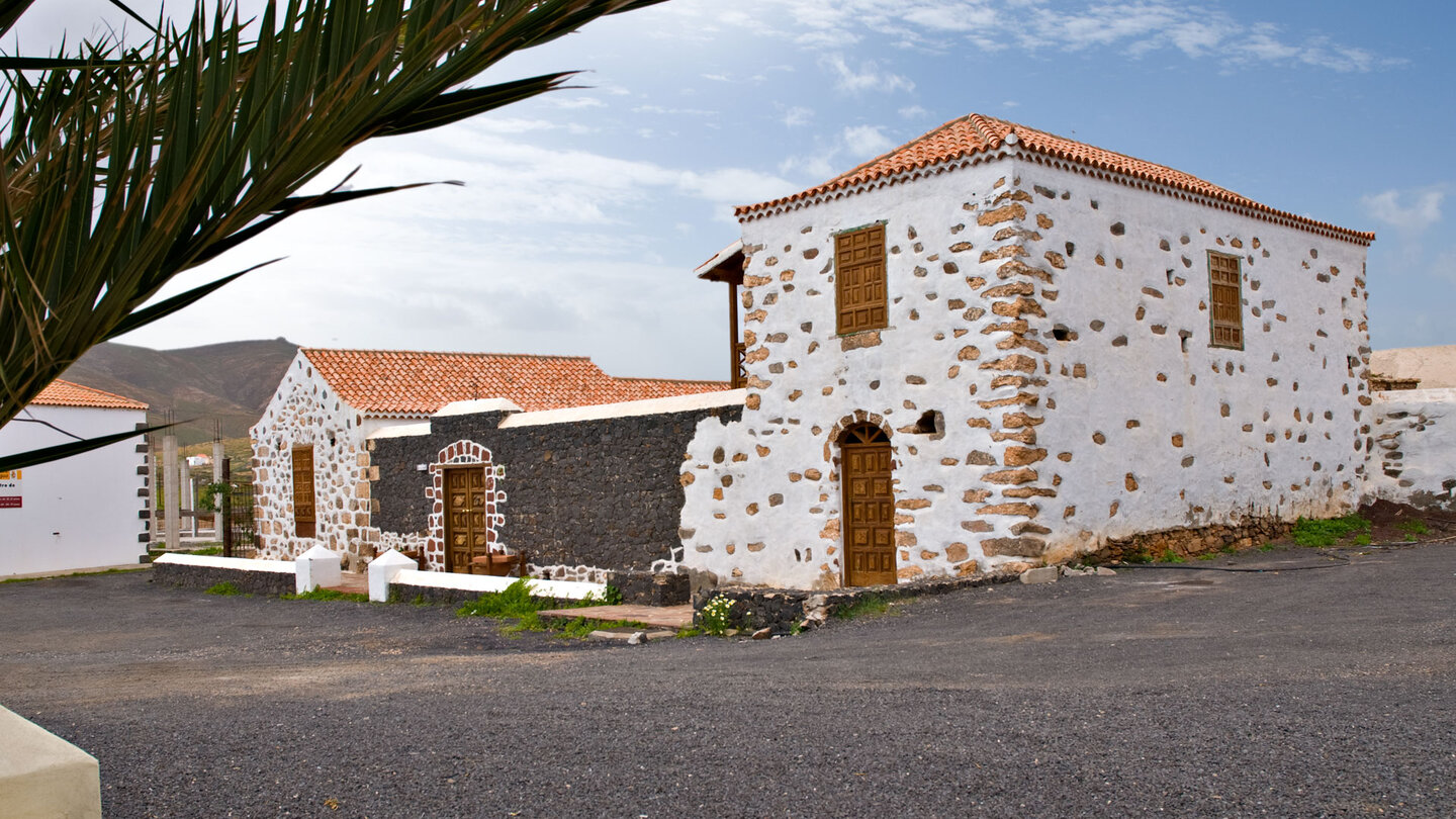 das historische Gebäude der Stadtbibliothek in Antigua auf Fuerteventura