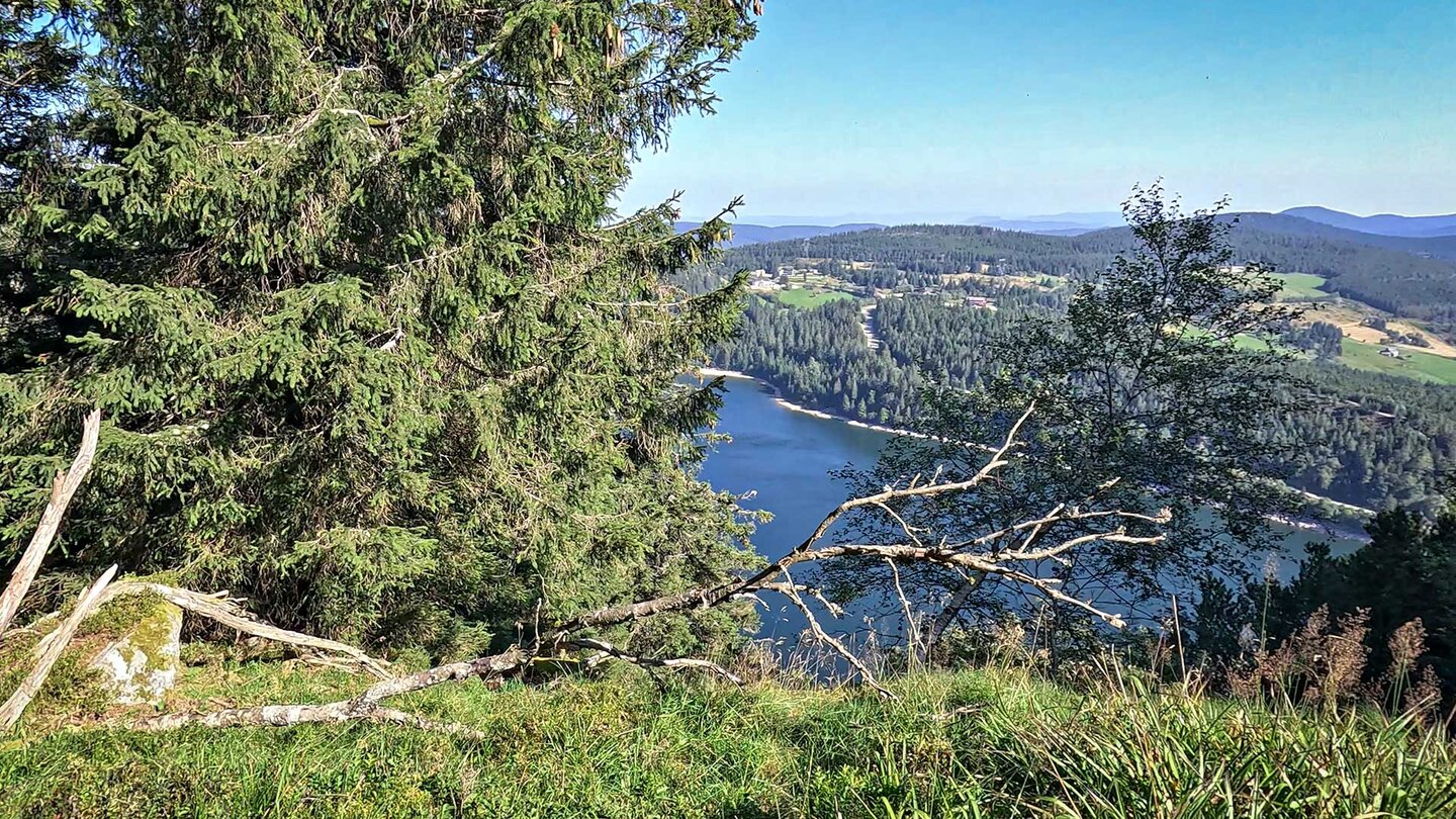 Blick auf den Lac Blanc