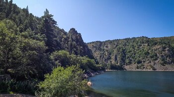 Lac Blanc und Rocher Hans am Startpunkt der Wanderung