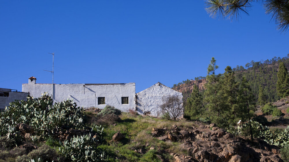 Casas del Contador oberhalb des Salto de las Yedras