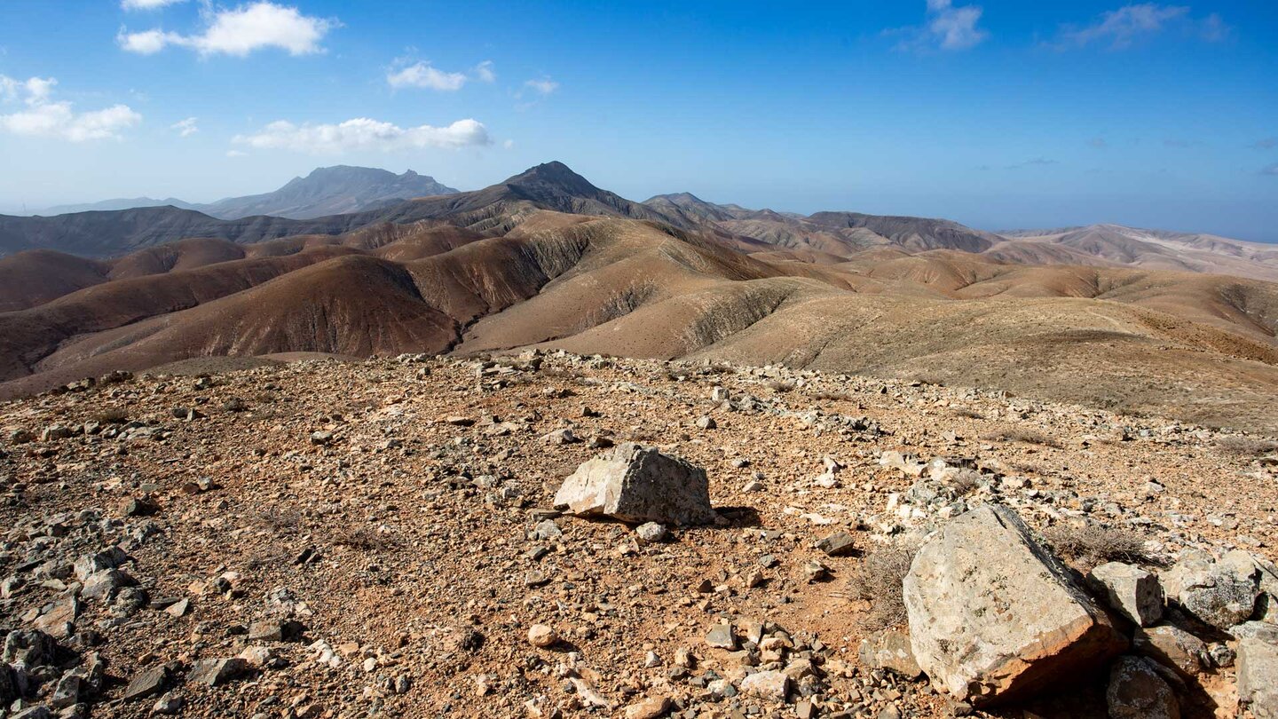 Panoramblick über den Melindraga bis zum Cardón