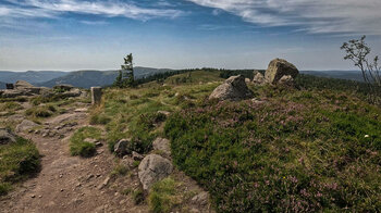 Gipfelplateau des Le Tanet in den Hochvogesen