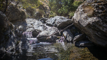 Wasserbecken des Río Guarnón - Vereda de la Estrella