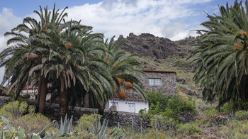 typisch kanarisches Haus in La Laja auf La Gomera