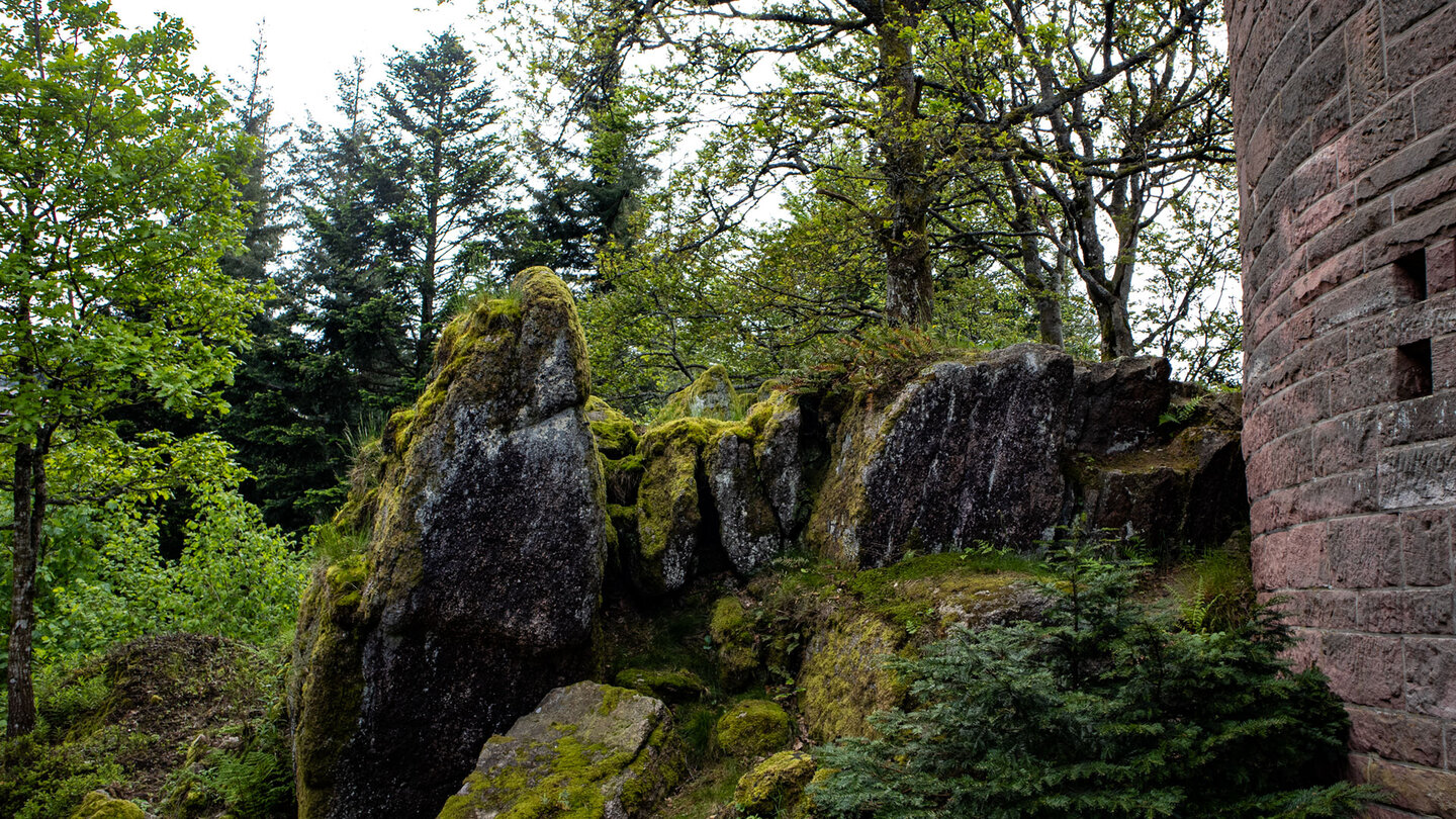 Felsformationen am Marienstein bei der Kapelle Maria Hilf