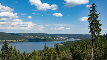 Ausblick auf den Schluchsee