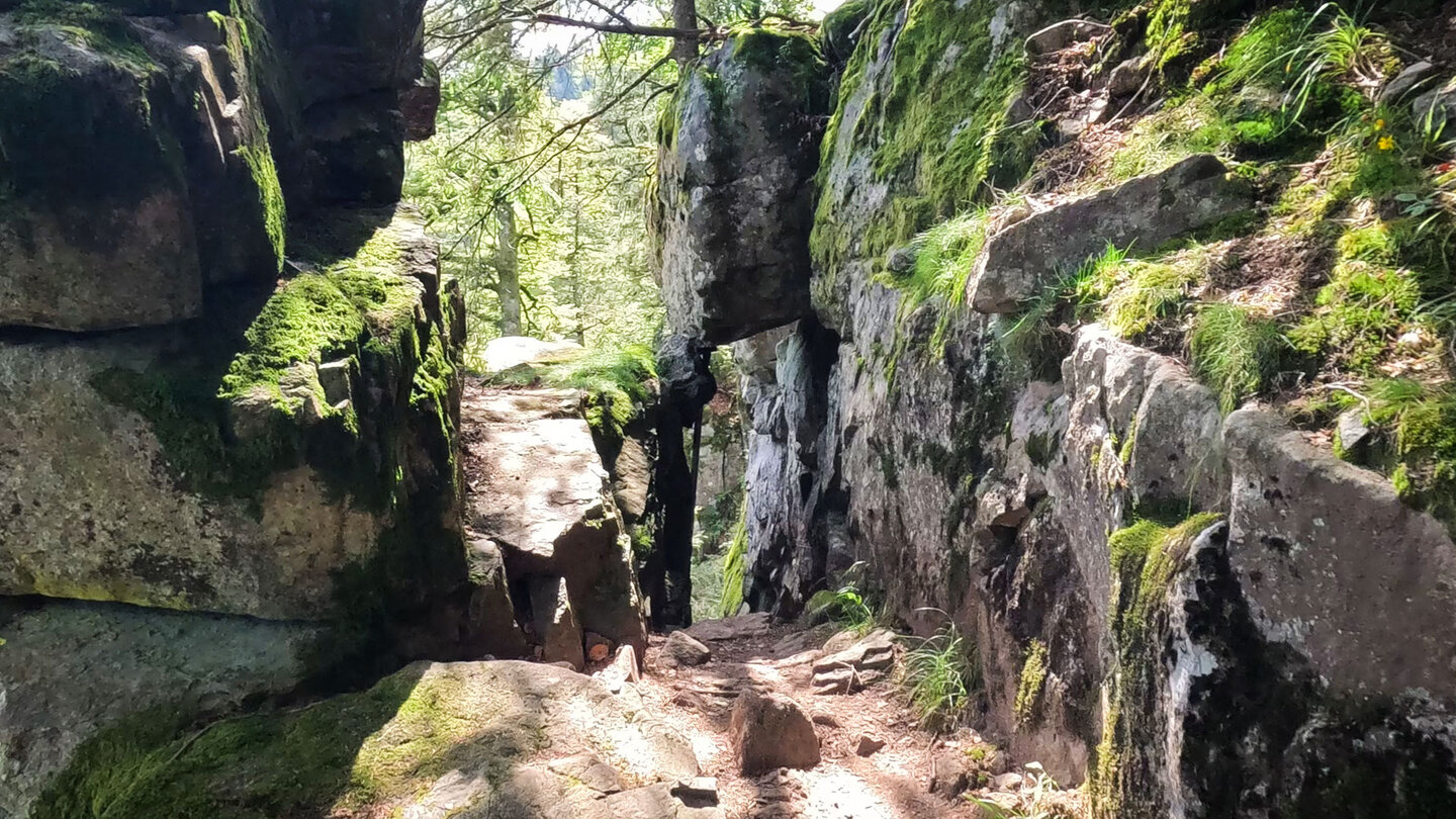 Felsportal bei den Hirschsteinen