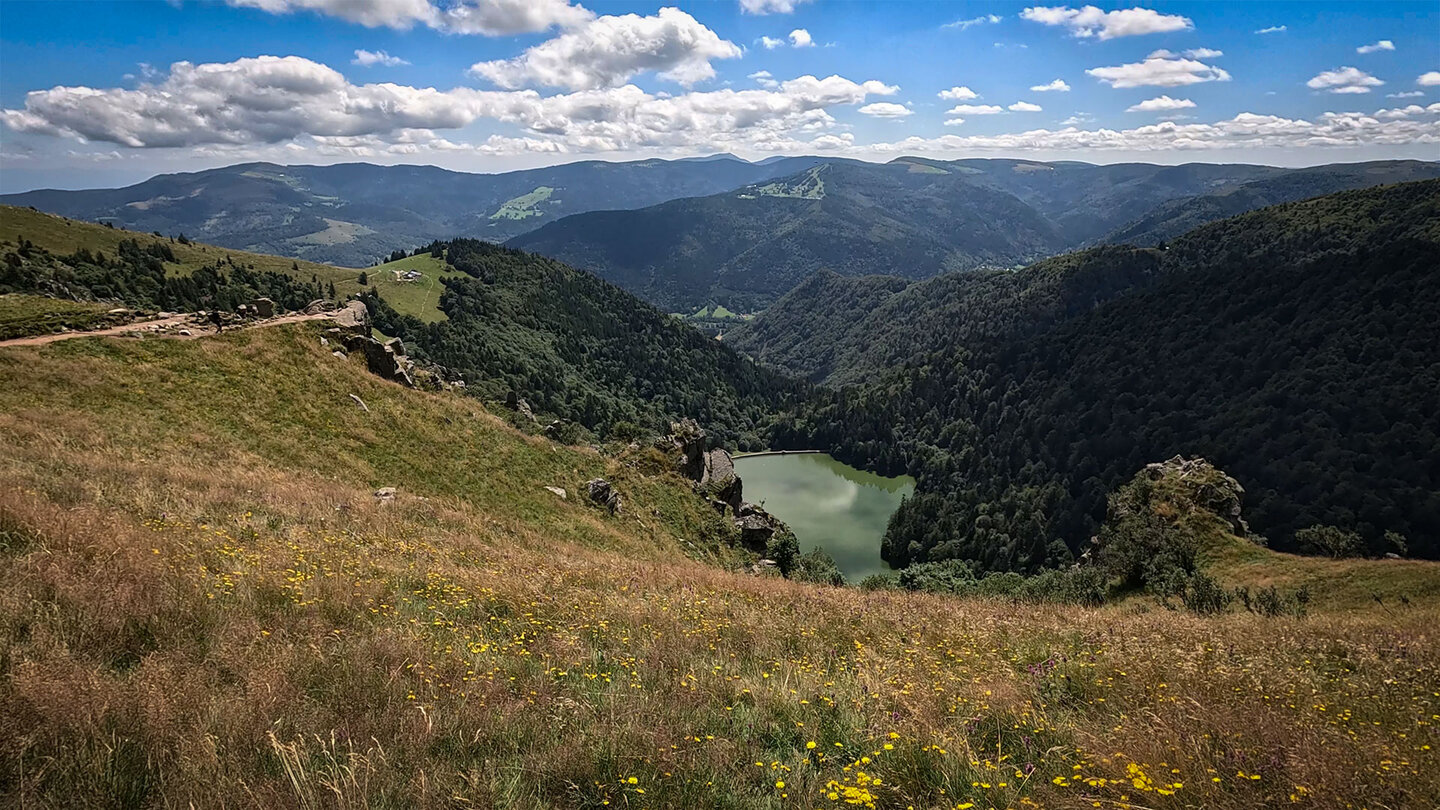 Ausblick auf den Lac du Schiessrothried