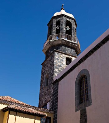 der Glockenturm der Iglesia Santo Domingo in La Orotava