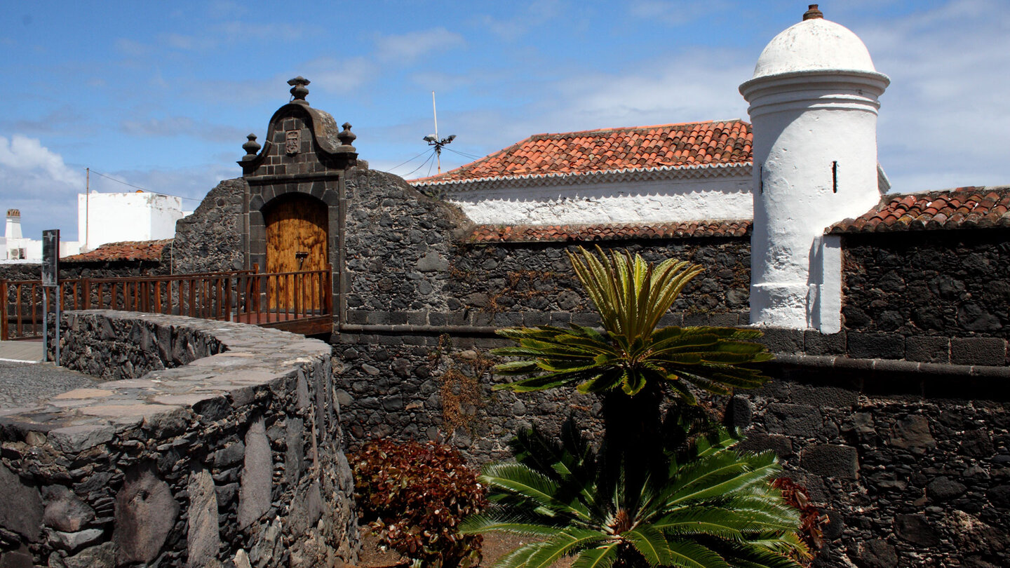 Wehranlagen des Castillo de La Virgen in Santa Cruz de La Palma