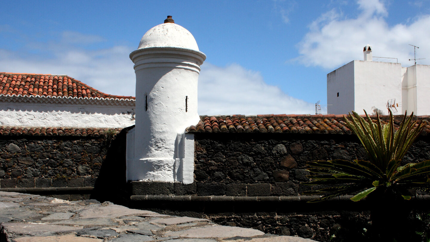 Wehrturm am Castillo de La Virgen in Santa Cruz de La Palma