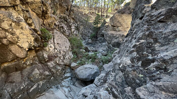 Wandern im Barranco de las Hiedras