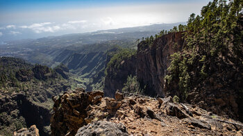 Ausblick Barranco de las Hiedras