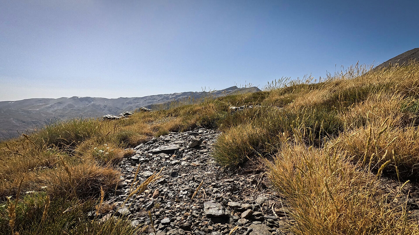 Wanderung auf dem Sendero Mulhacén in der Sierra Nevada