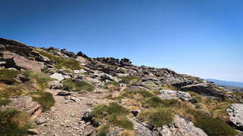 Wanderroute zu den Siete Lagunas in der Sierra Nevada