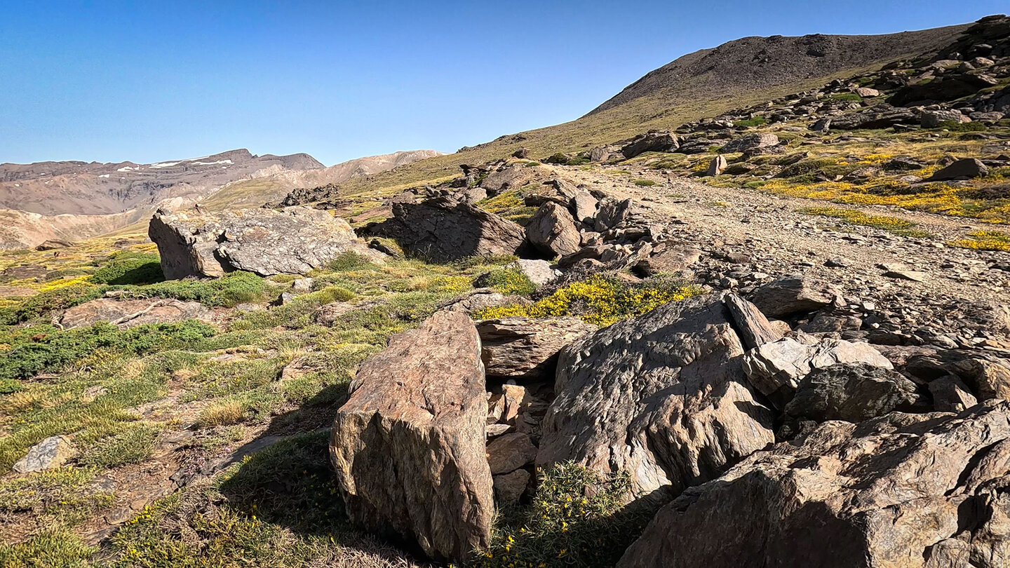 Wanderweg GR-411a in der Sierra Nevada