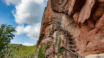 die Burg Wasigenstein ist ein Höhepunkt der Wanderung Burg Wasigenstein - ein Höhepunkt der Wanderung