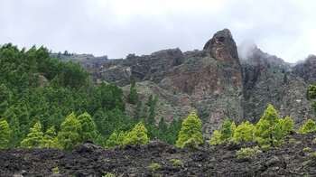 Felsen vor dem Pico Cho Marcial