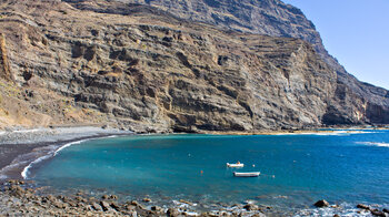 die traumhafte Bucht Playa de Alojera auf La Gomera