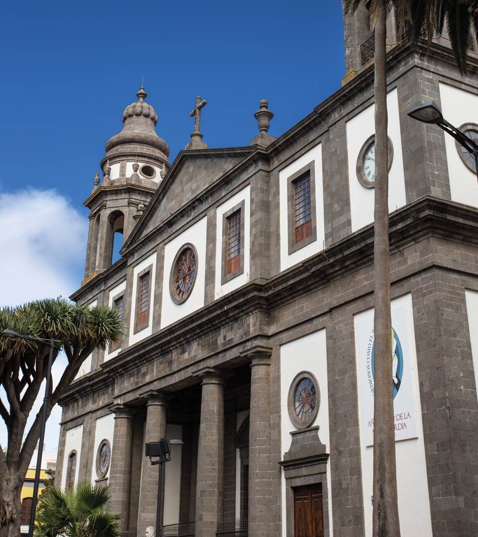 die Kathedrale Nuestra Señora de los Remedios in La Laguna