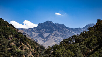 Blick zum 3.369 Meter hohen La Alcazaba