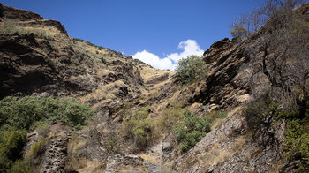 Blick ins Barranco San Juan