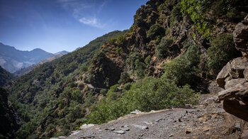 Blick zum Mulhacén von der Vereda de la Estrella