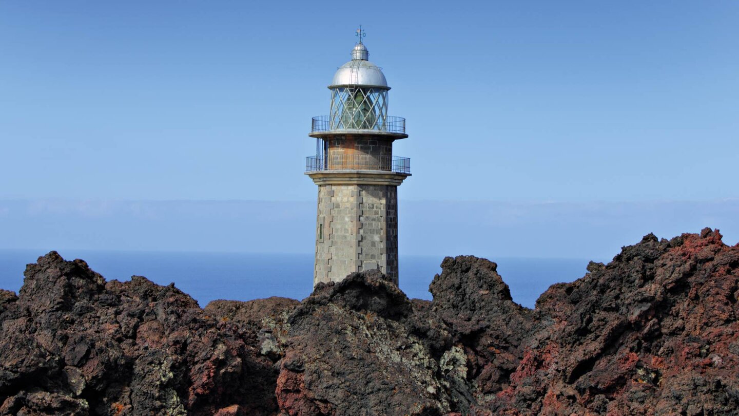 der achteckige Leuchtturm von Punta Orchilla auf El Hierro