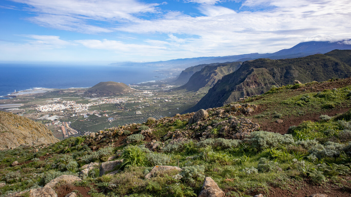 die tiefer gelegene Küste bei Buenavista del Norte