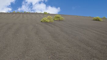 steile Bergflanke der Caldera de la Rilla