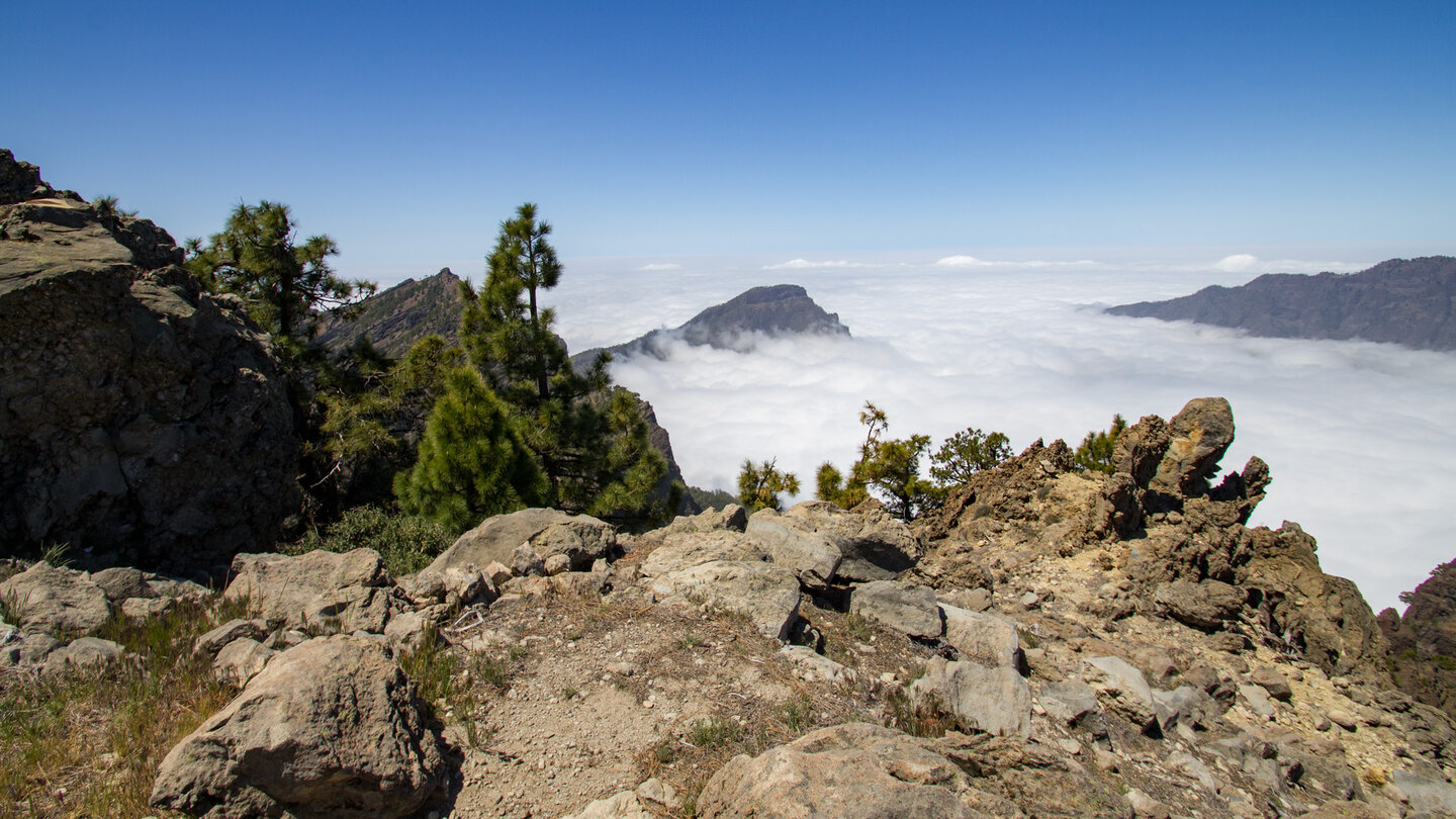 Felsformationen im Hochland der Insel La Palma