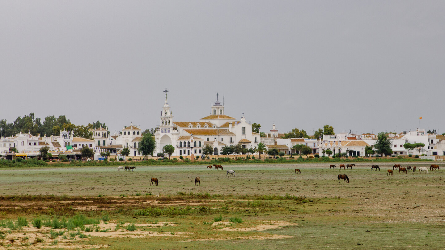 Wallfahrtsort El Rocío in Andalusien