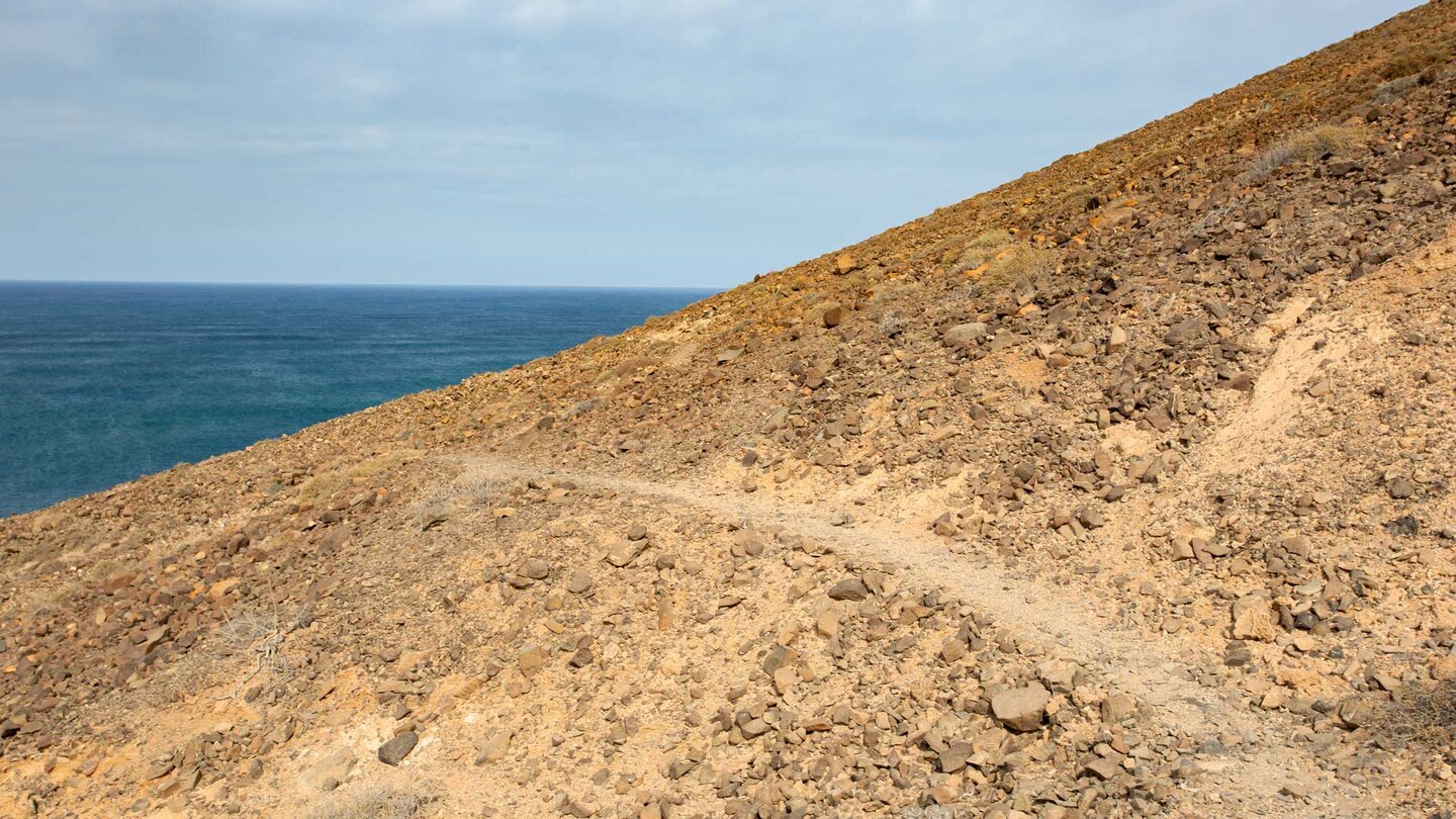 der Küstenwanderweg von Ajuy zur Playa de la Solapa