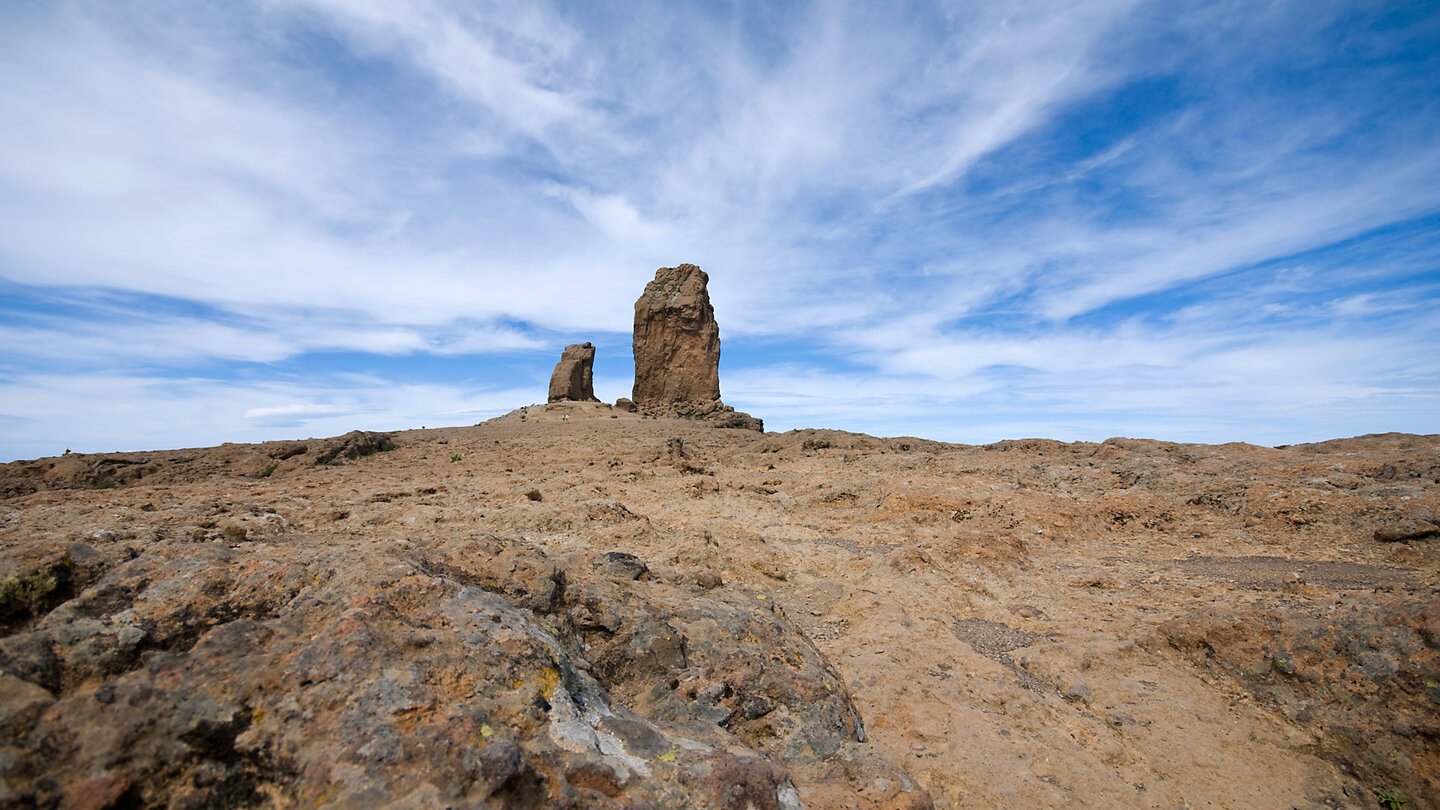 der gigantische Roque Nublo auf Gran Canaria