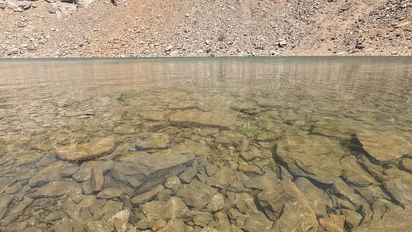 Wasser der Laguna de la Caldera