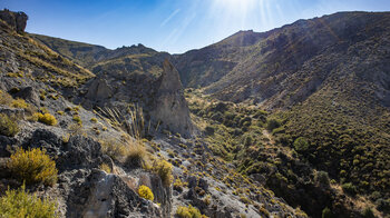 die Schlucht Barranco de Revueltillas